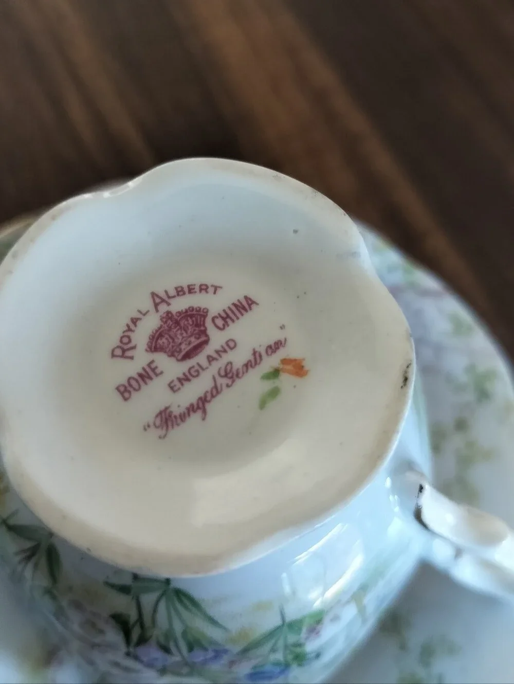 Royal Albert Bone China Teacup & Saucer 